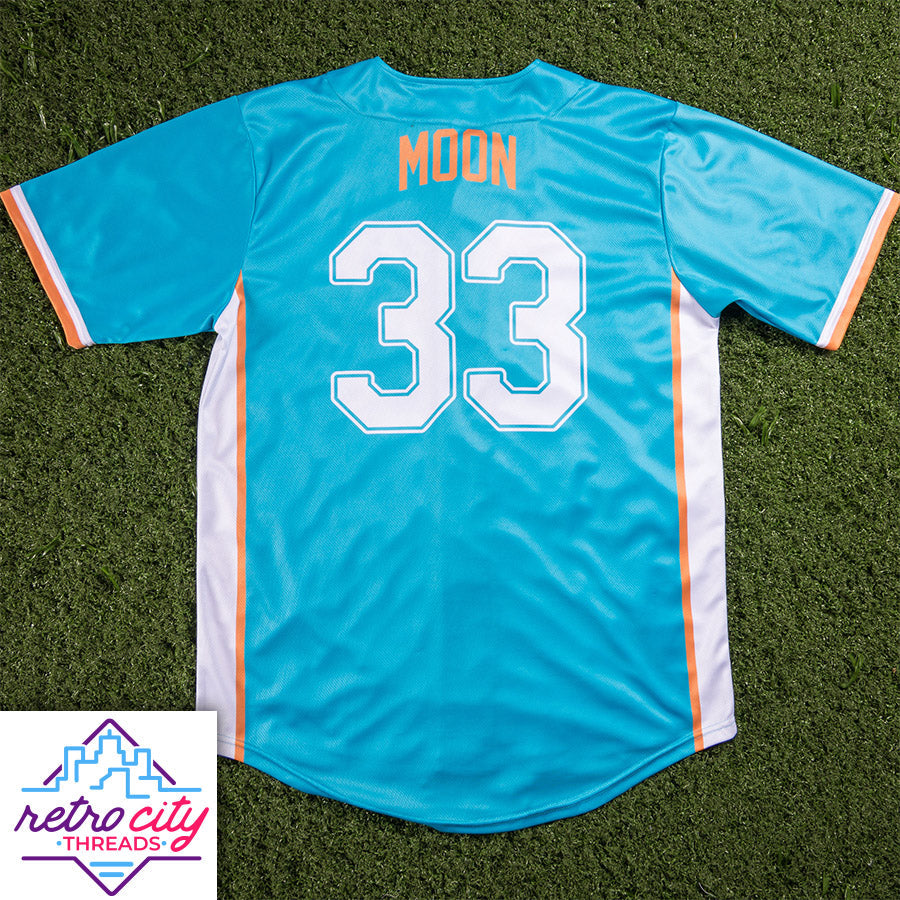 Flint Tropics Semi-Pro Jackie Moon Baseball Jersey