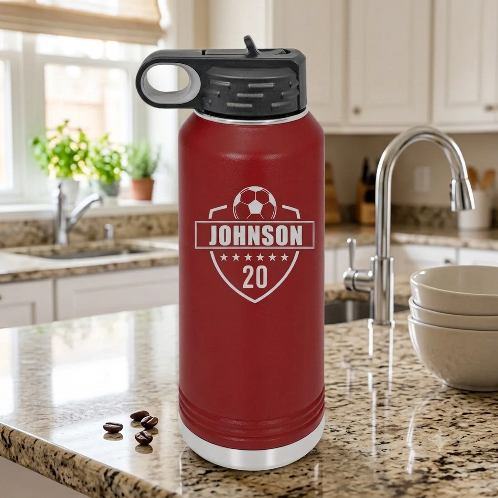 Soccer Player's Bottle