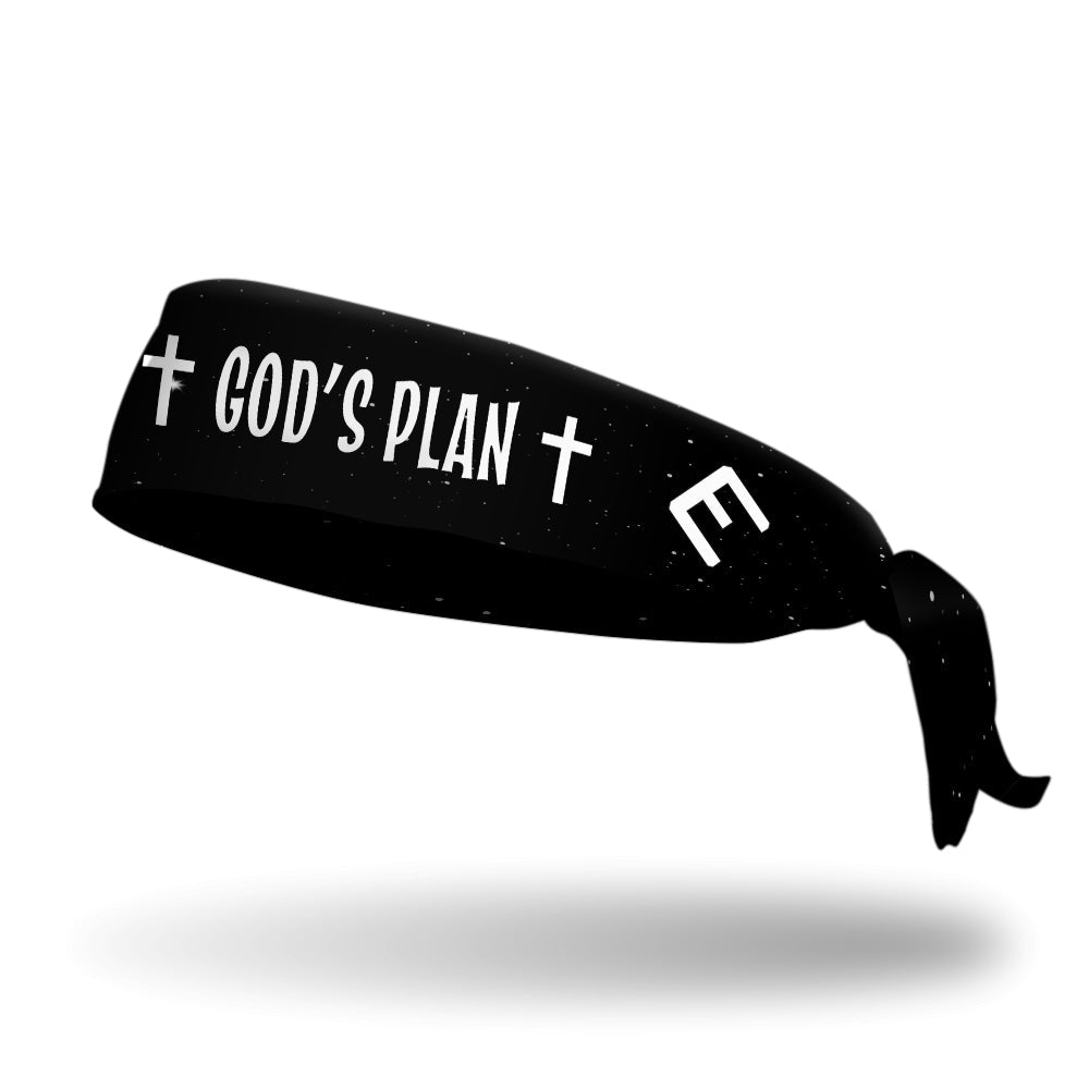God&#39;s Plan Tie Headband