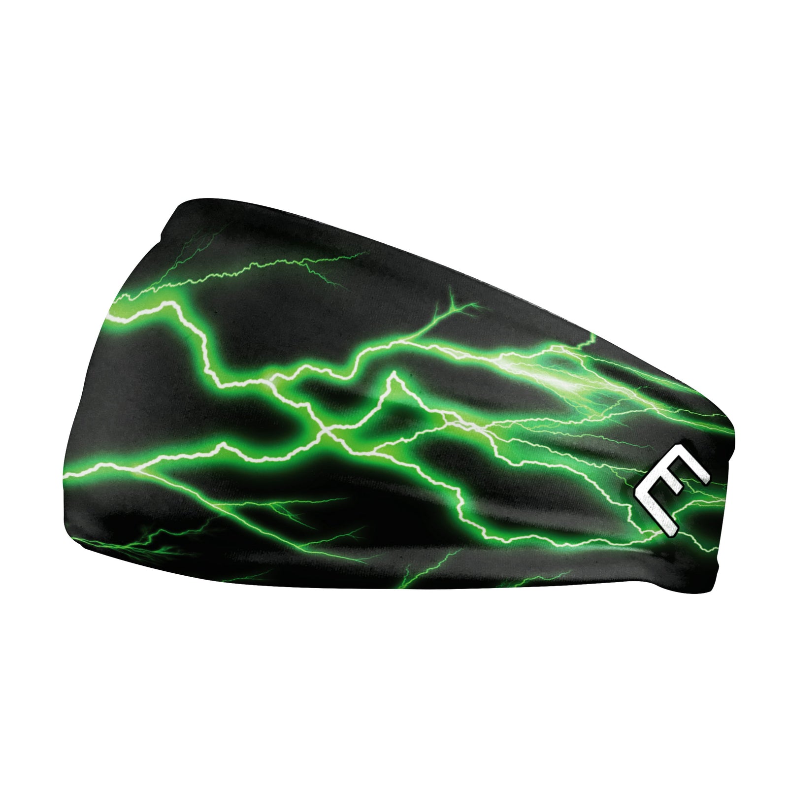 Green Lightning Headband