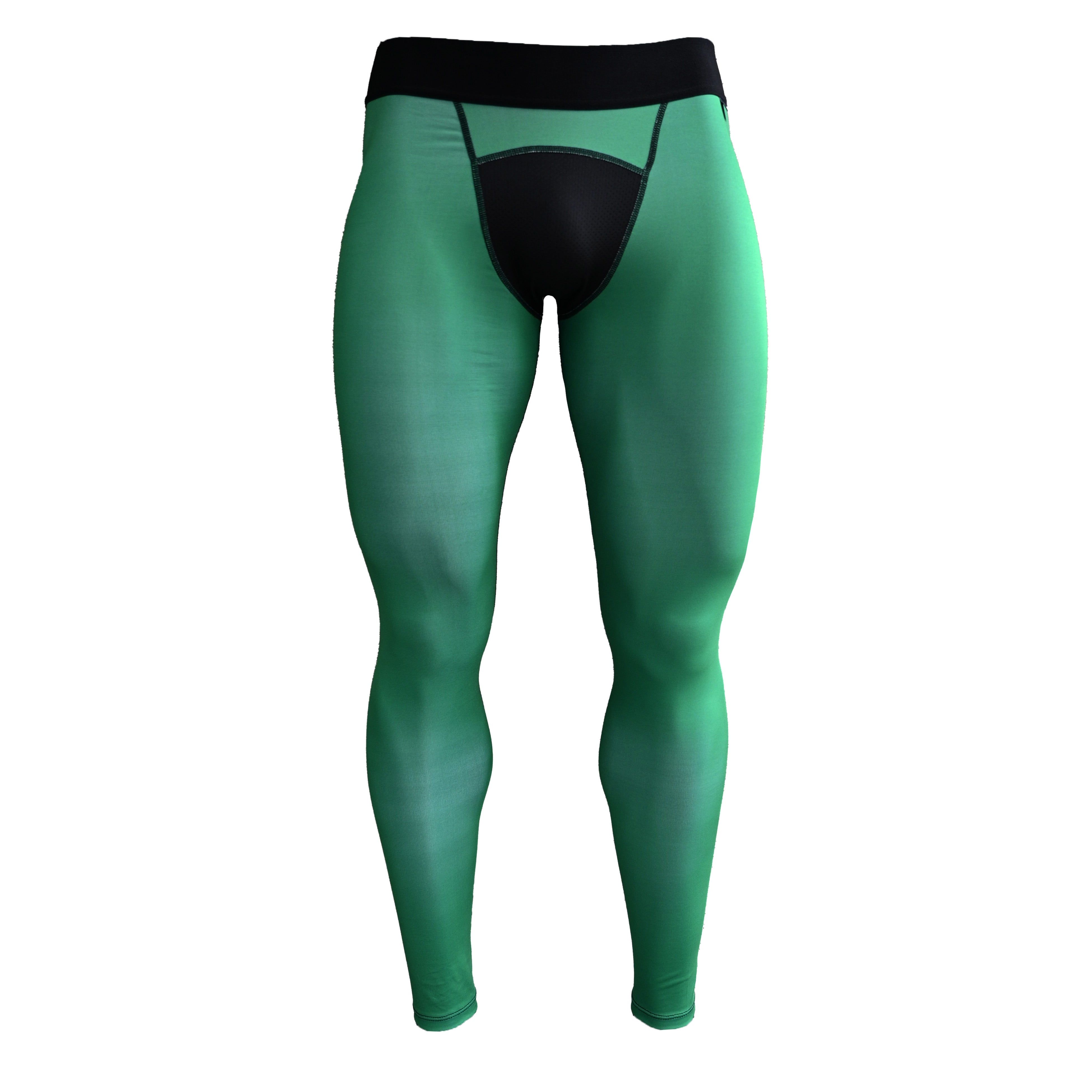 Green Compression Tights Batter Box Sports