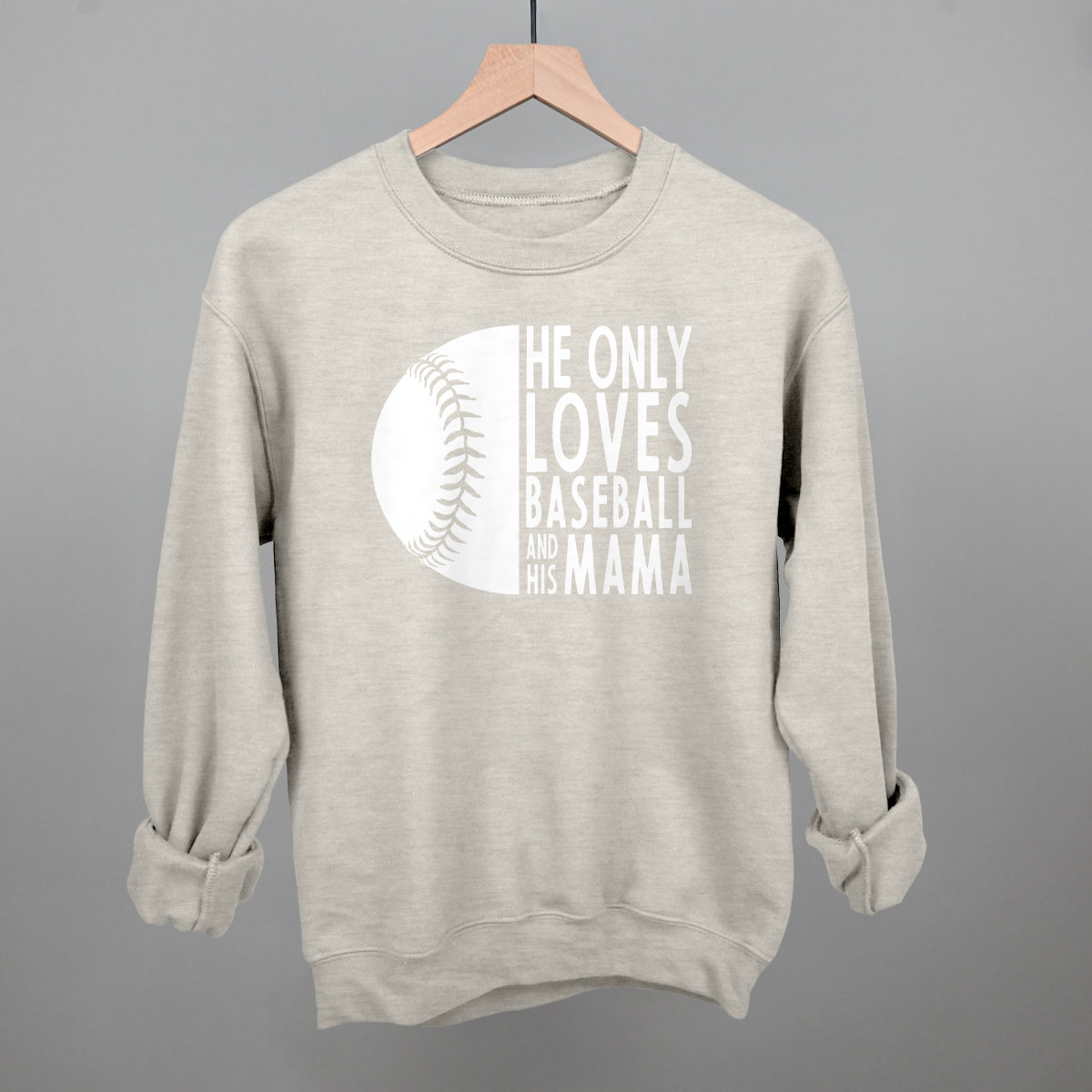 He Only Loves Baseball And His Mama