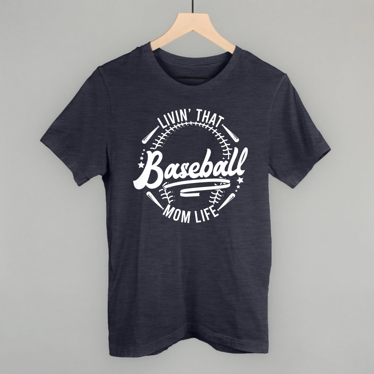 Baseball Mom Life Tee Shirt