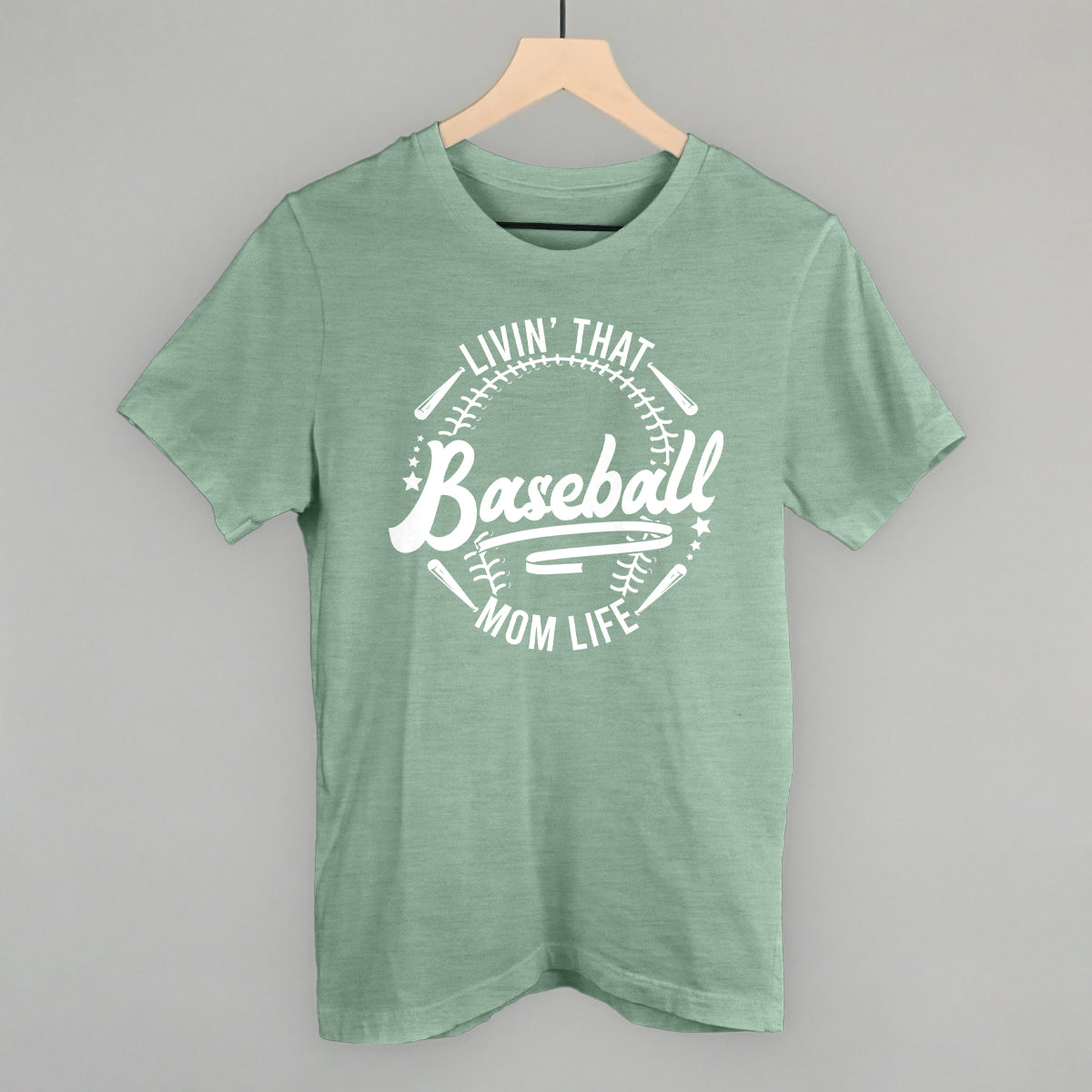Baseball Mom Life Tee Shirt
