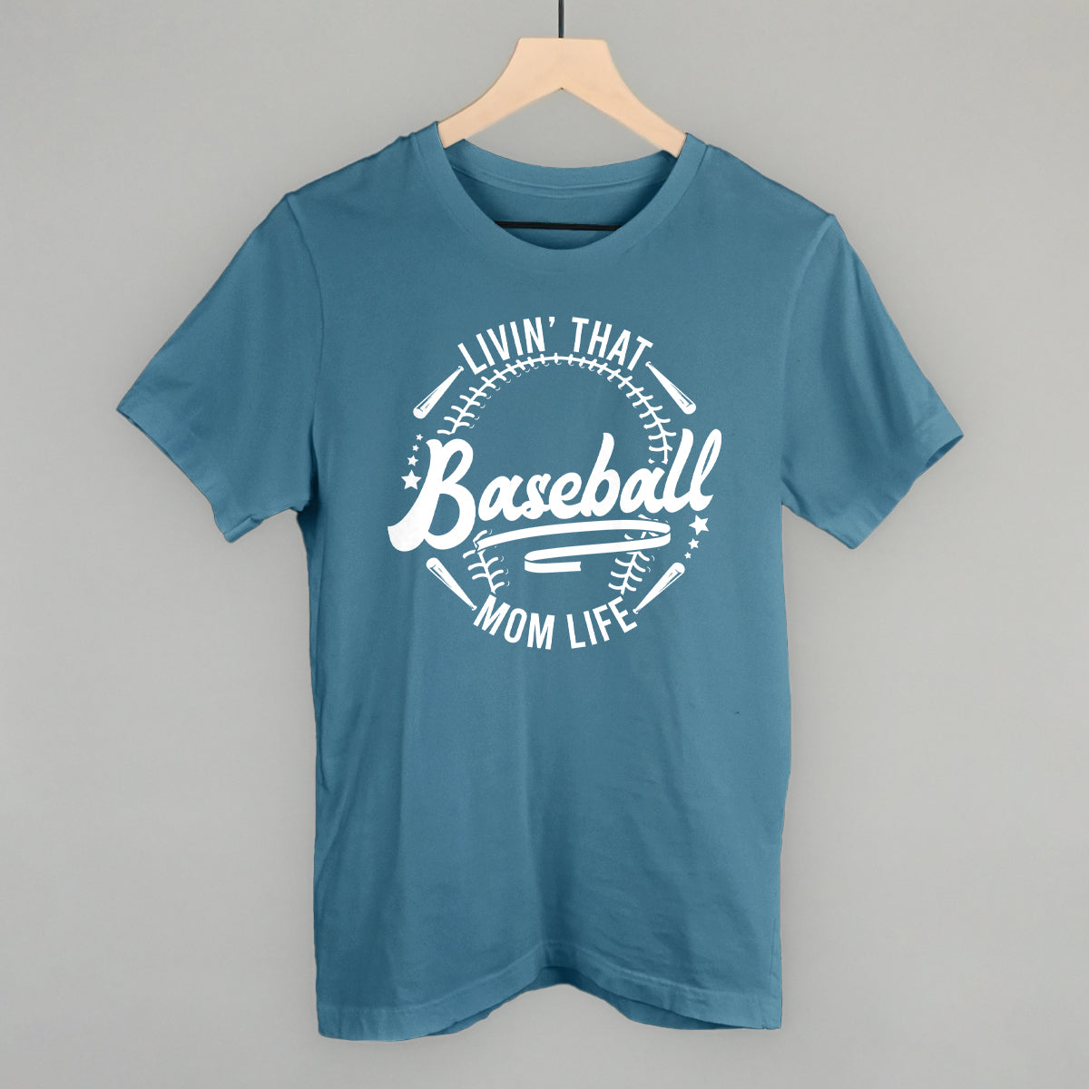 Baseball Mom Life Tee Shirt