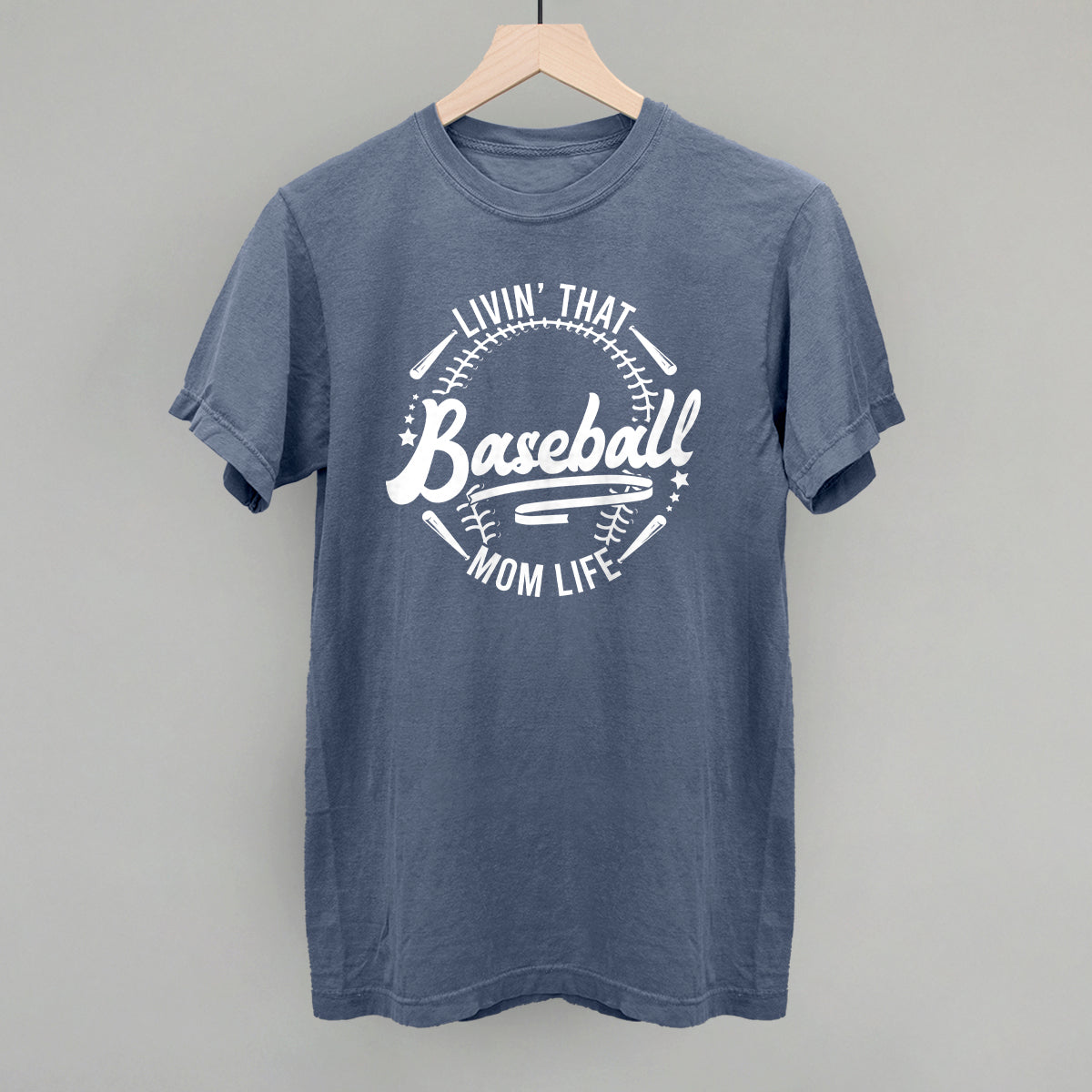 Baseball Mom Life Tee Shirt