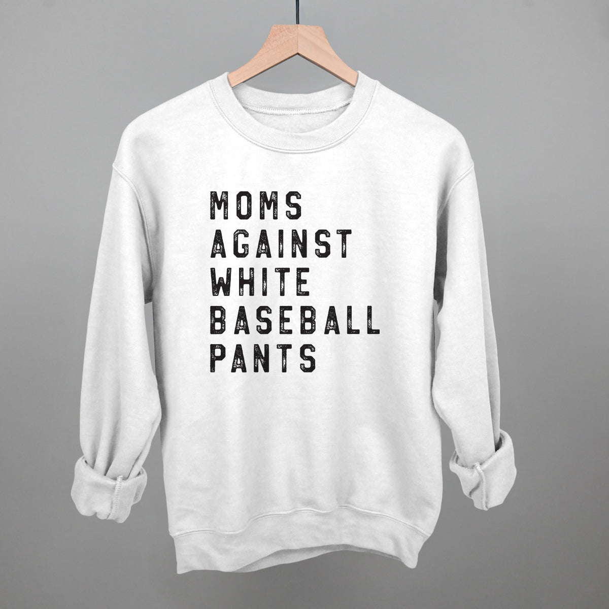 Moms Against White Baseball Pants