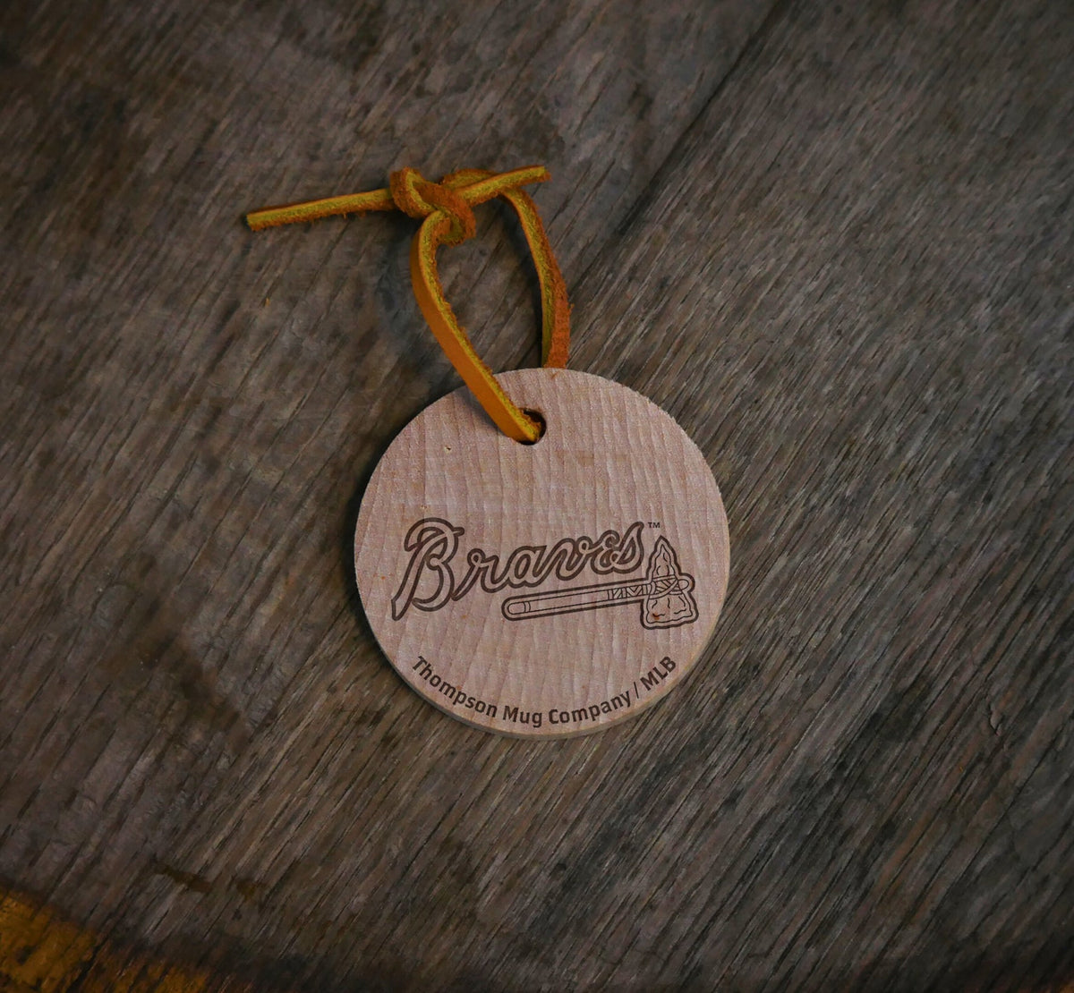 MLB Bat Slice Ornament