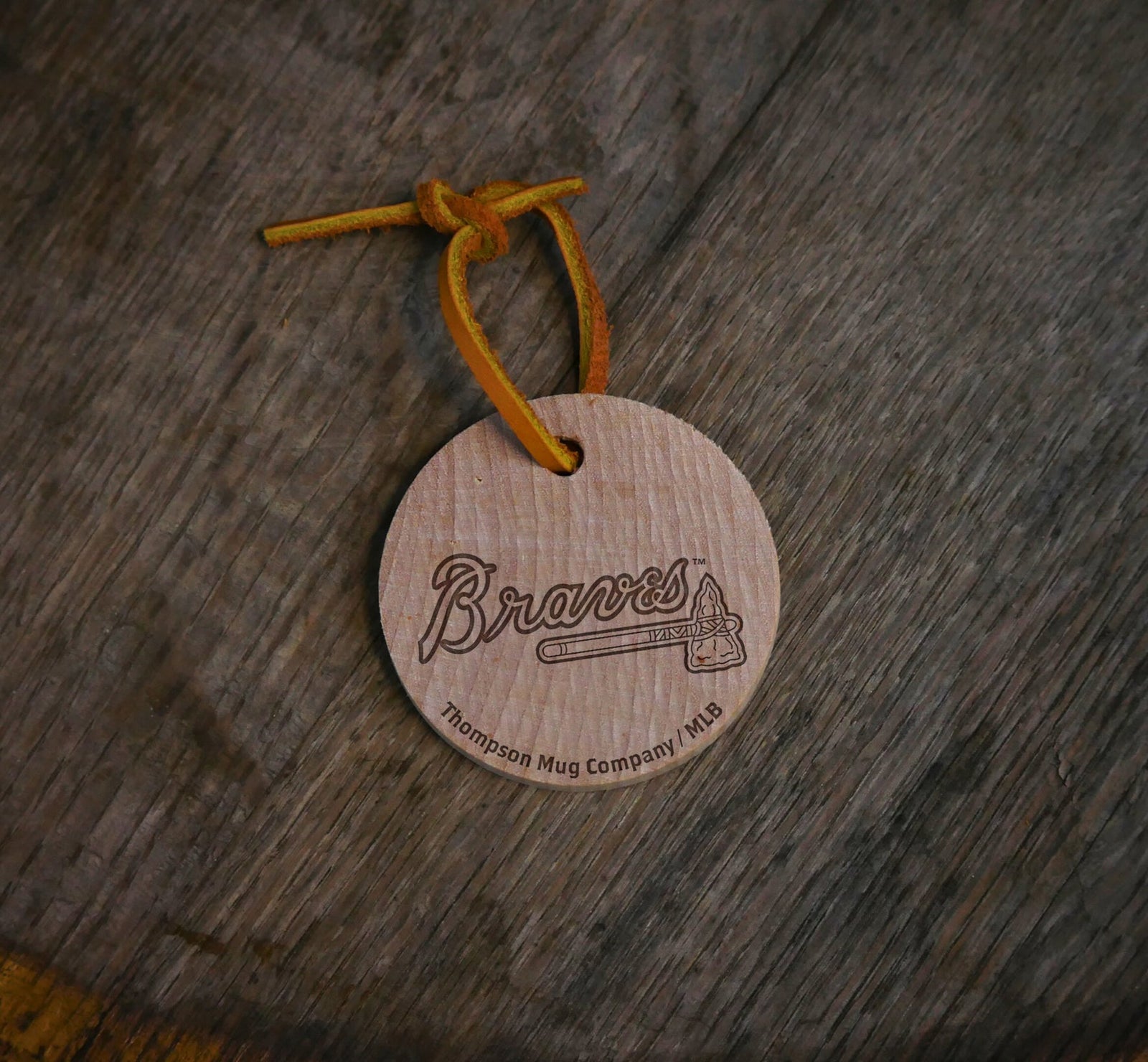 MLB Bat Slice Ornament