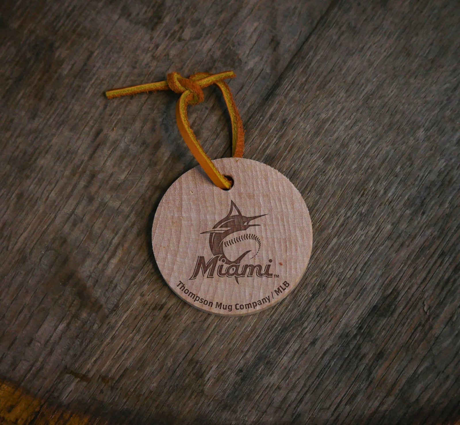 MLB Bat Slice Ornament