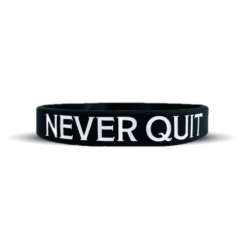 NEVER QUIT Wristband