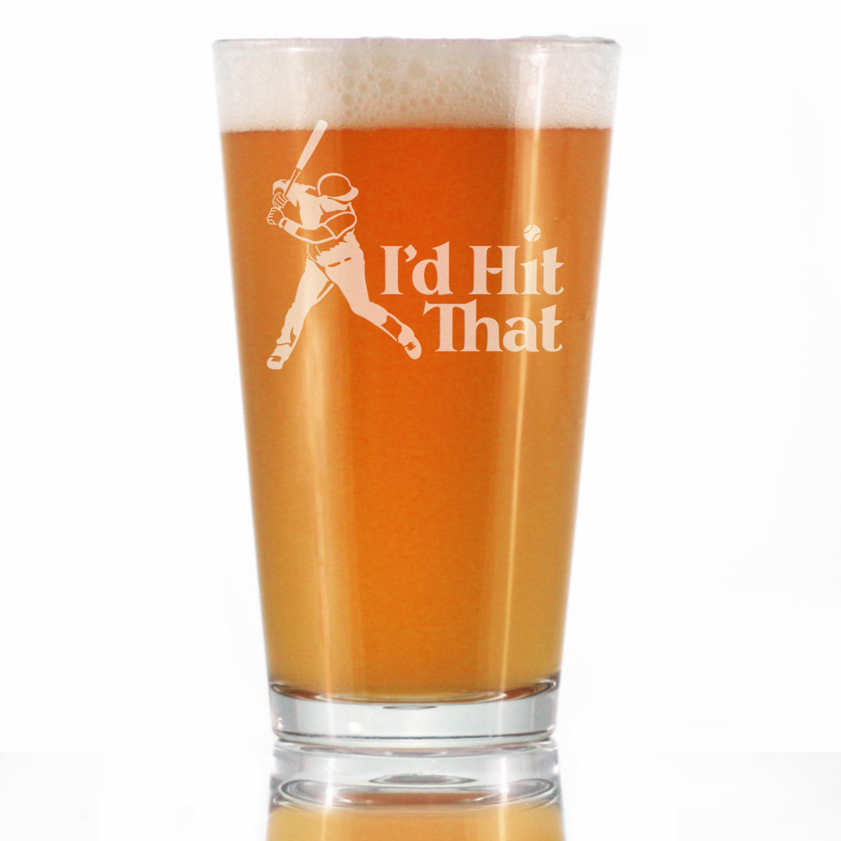 I&#39;d Hit That  Pint Glass