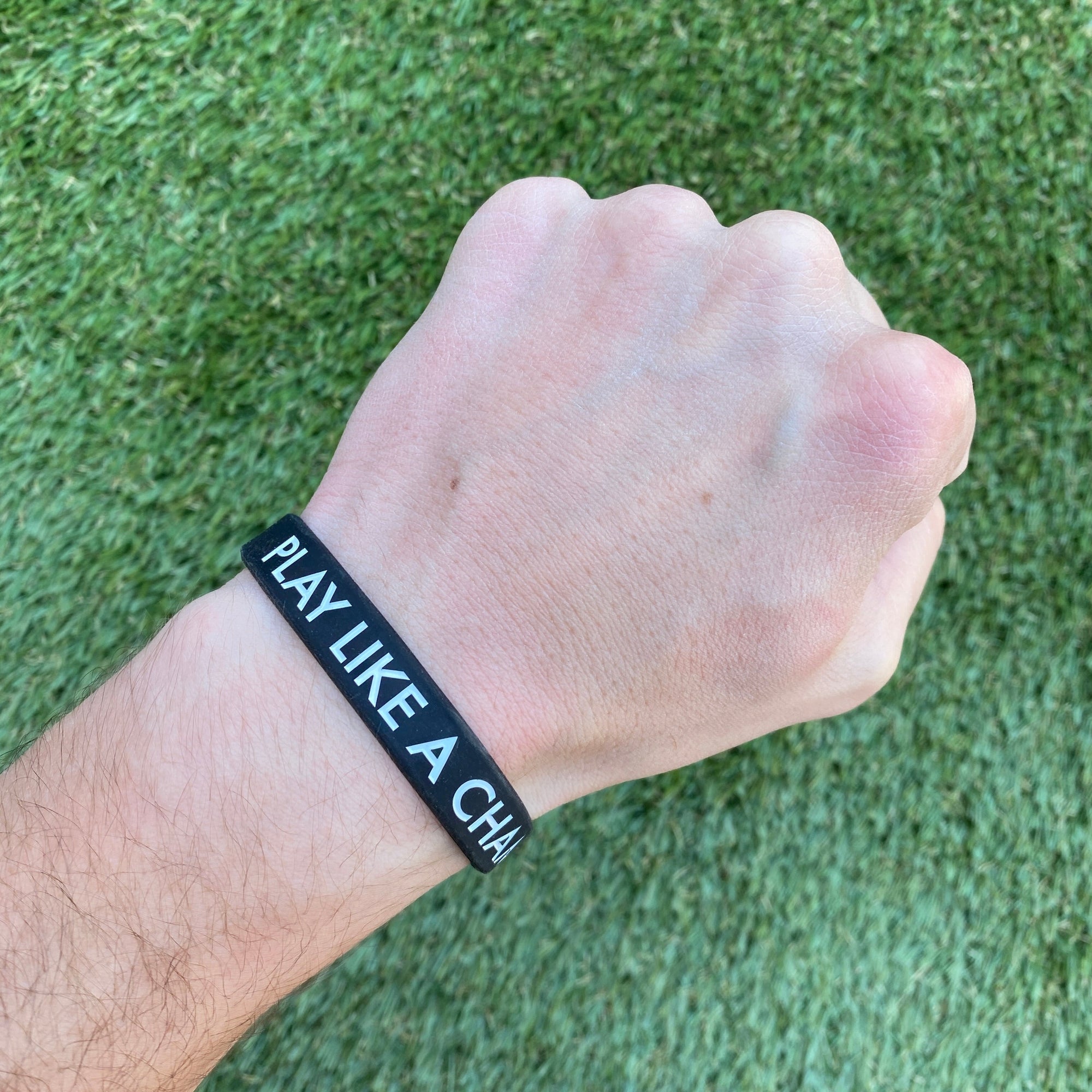 PLAY LIKE A CHAMPION Wristband