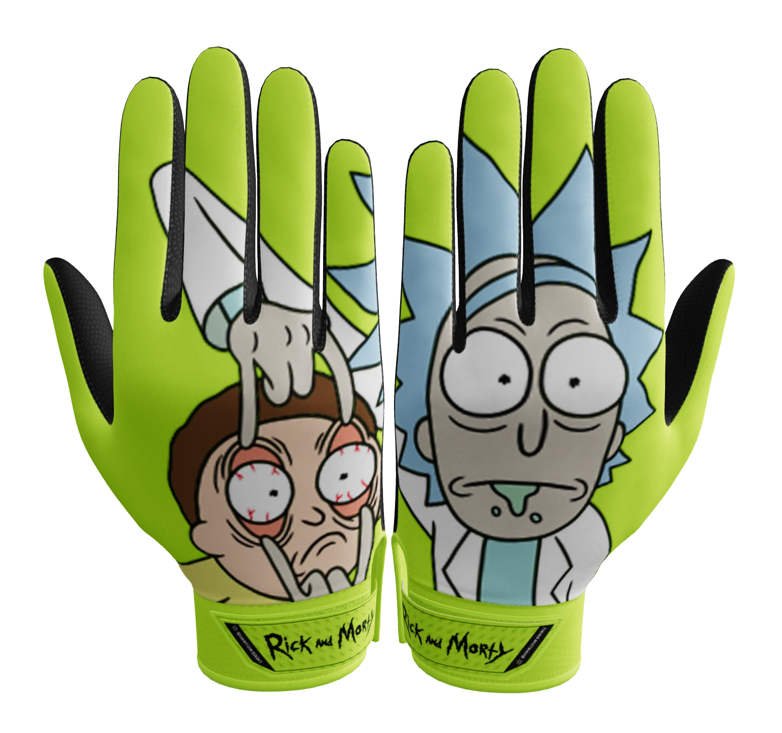 Rick and Morty Batting Gloves - Quantum Orbit by Phenom Elite