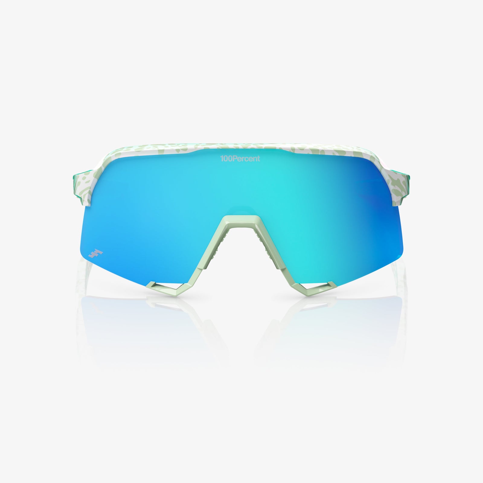 S3 LE Elly 2 Polished Light Green - Blue Topaz Mirror Lens
