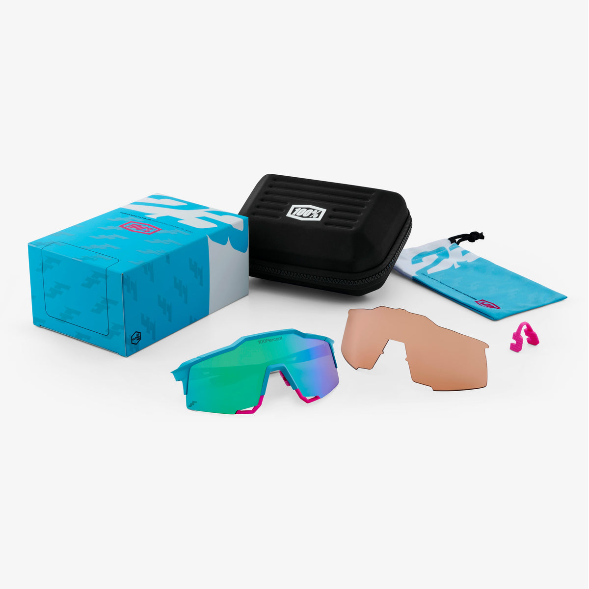 SPEEDCRAFT LE Tatis 4 Soft Tact Blue - Blue Topaz Mirror Lens