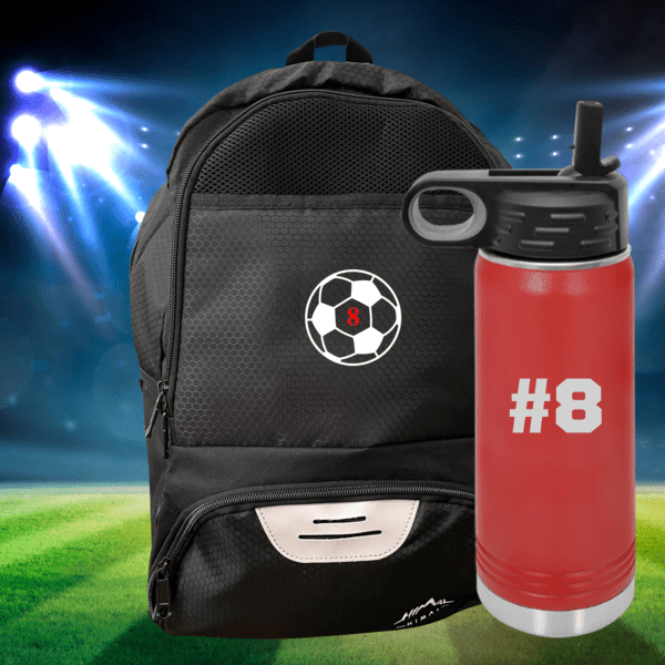 Unique Personalized Elite Soccer Essentials Kit Customized Soccer Gifts for Men by Groovy Guy