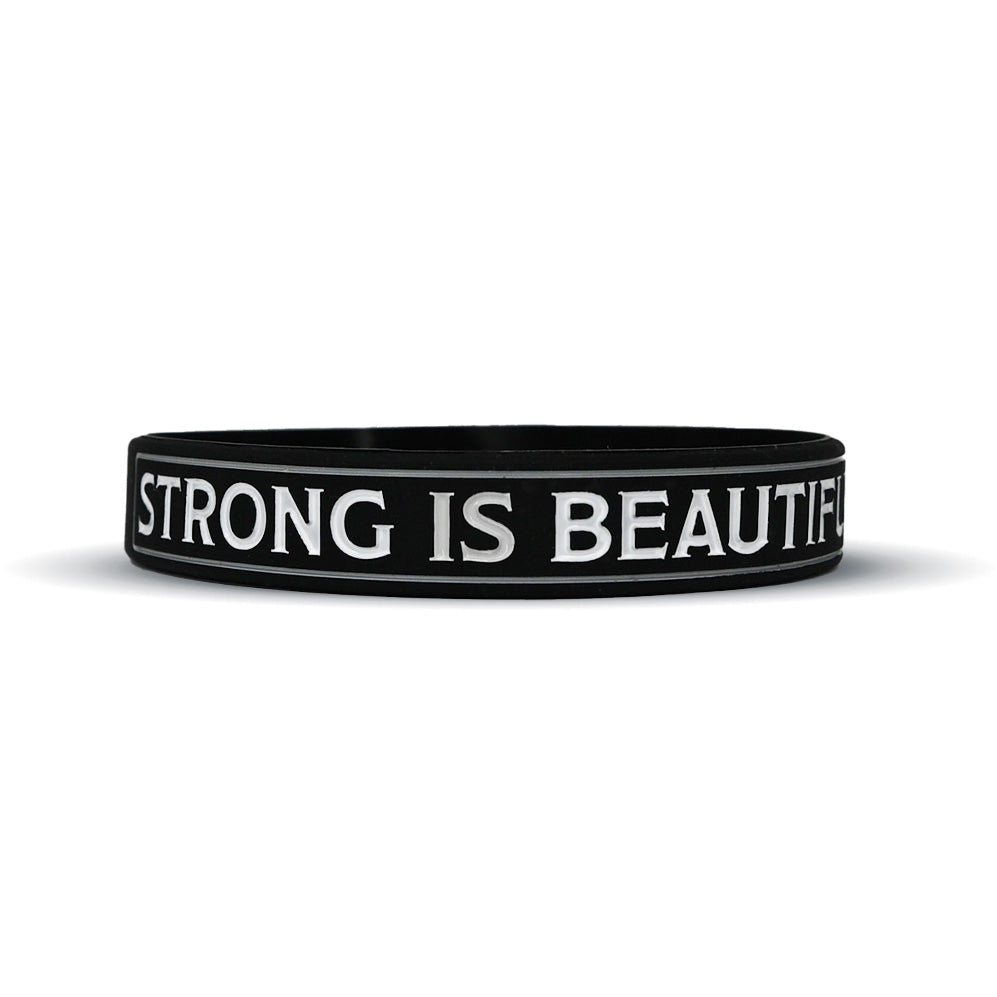 STRONG IS BEAUTIFUL Wristband