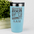 Teal Baseball Tumbler With Swift Baserunner Design