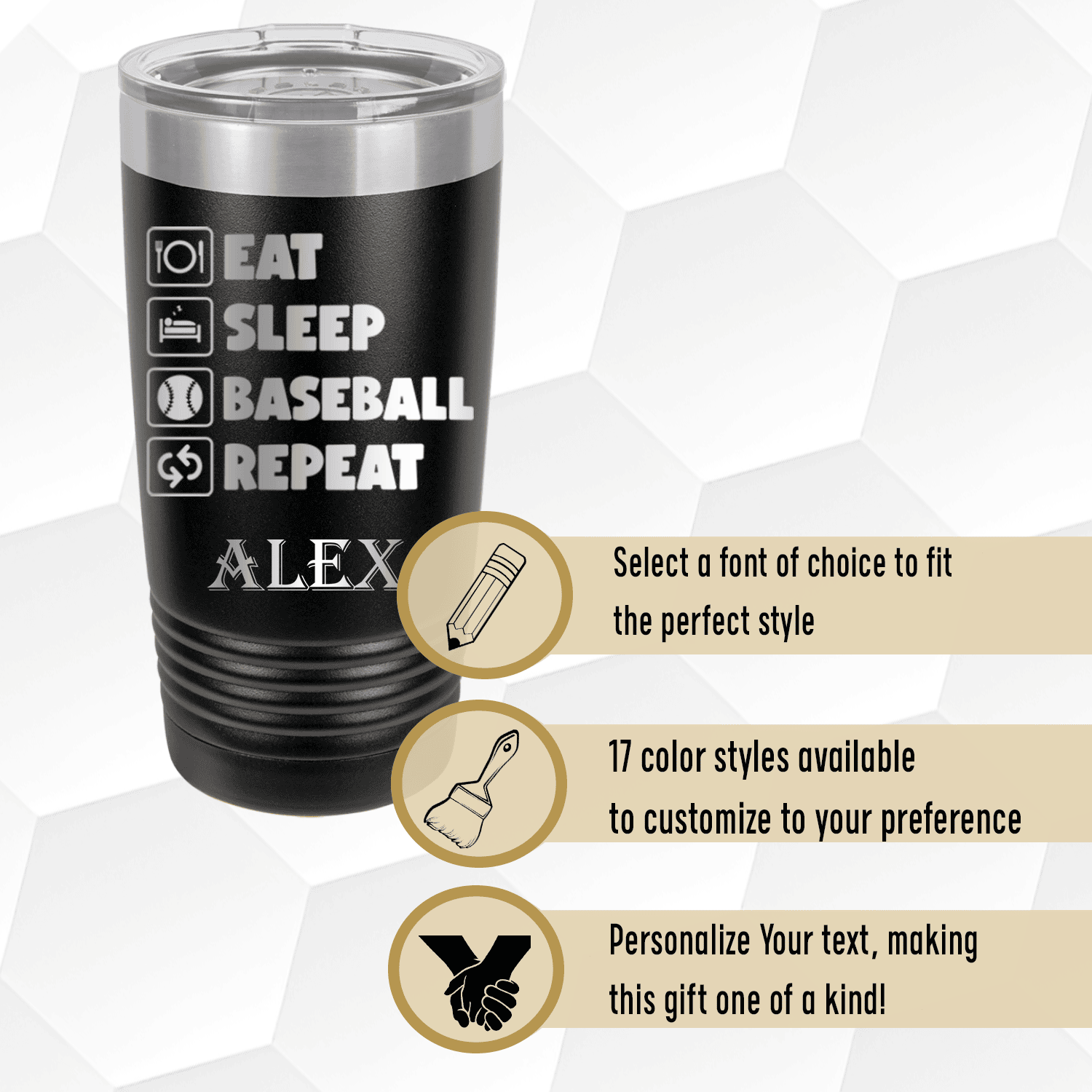 The Baseball Routine Tumbler