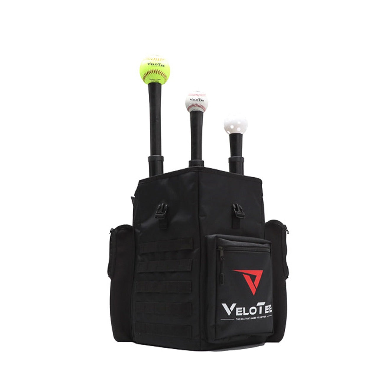 Coaches Bundle: VeloTee Baseball & Home Plate Bat Bag Backpack