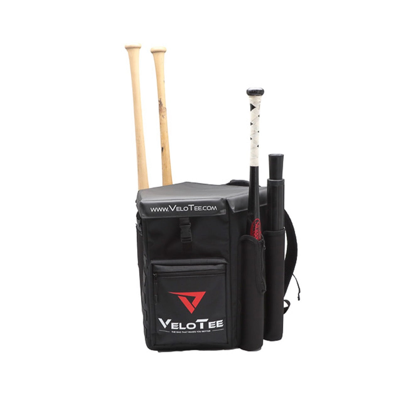 Coaches Bundle: VeloTee Baseball & Home Plate Bat Bag Backpack