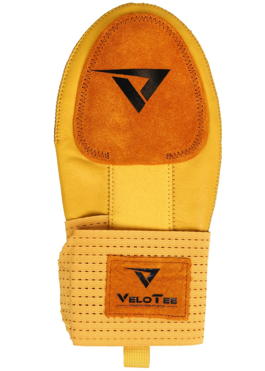 Proslide Baseball VeloTee ProSlide Leather Sliding Mitt | Yellow Baseball Sliding Mitt ...