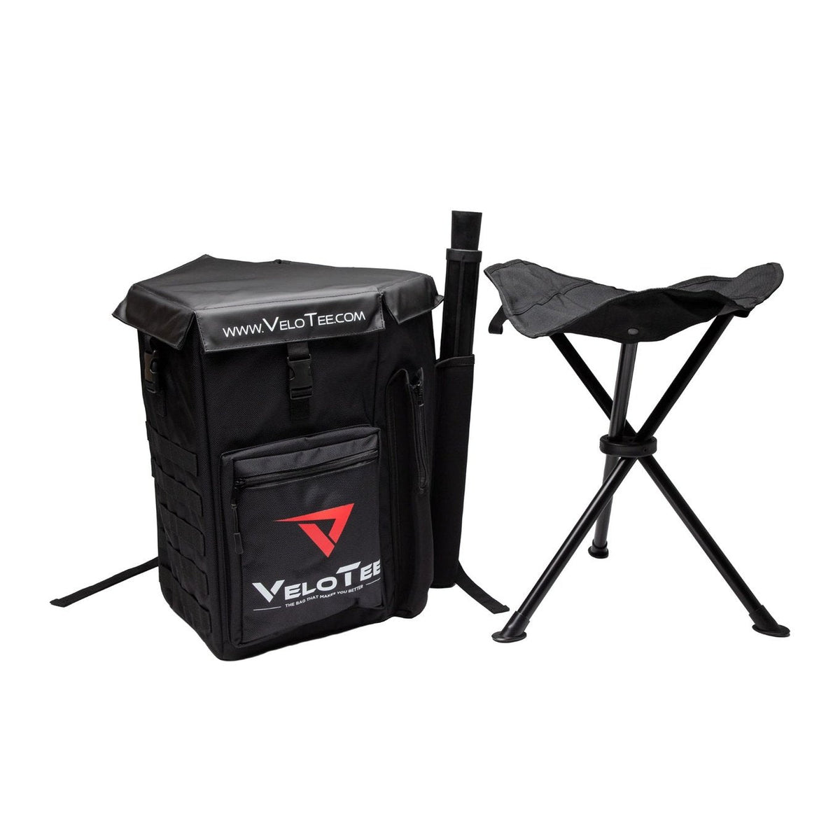 Coaches Bundle: VeloTee Baseball &amp; Home Plate Bat Bag Backpack