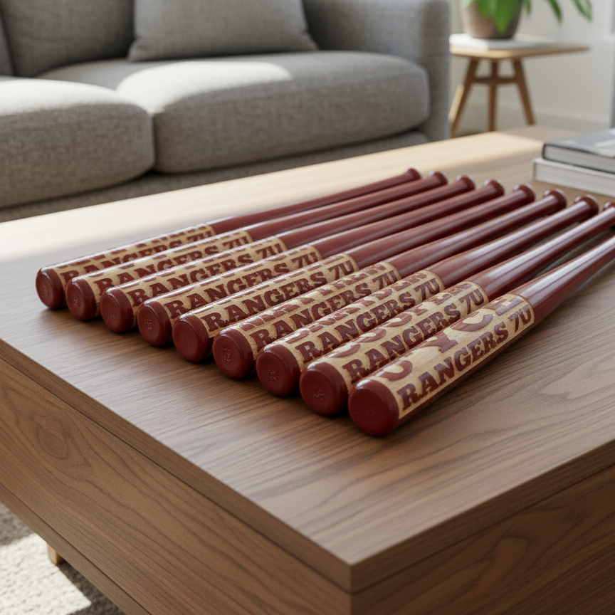 Baseball Team Gift Engraved Mini Baseball Bats