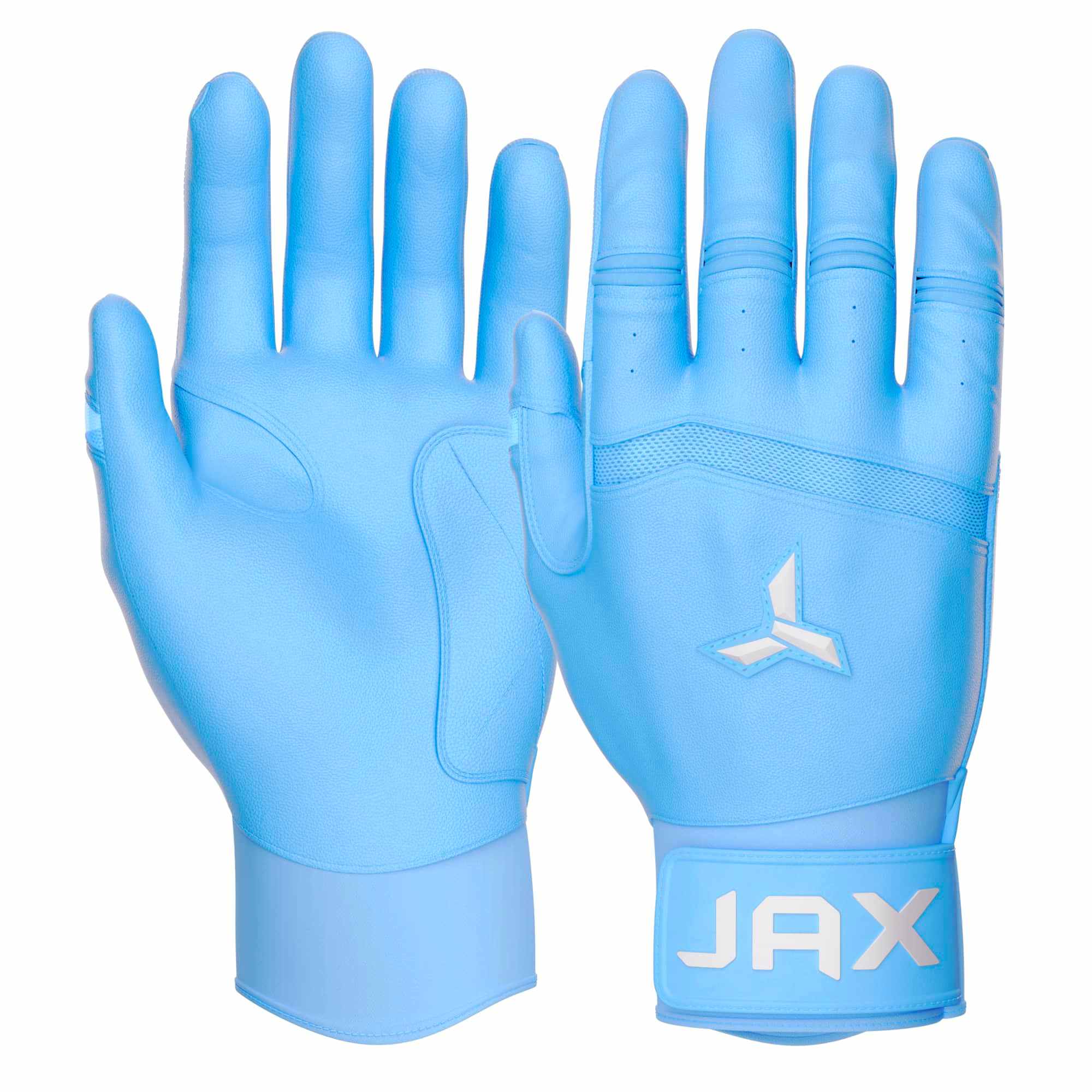 Jax Baby Blue Pro Cuff Batting Gloves