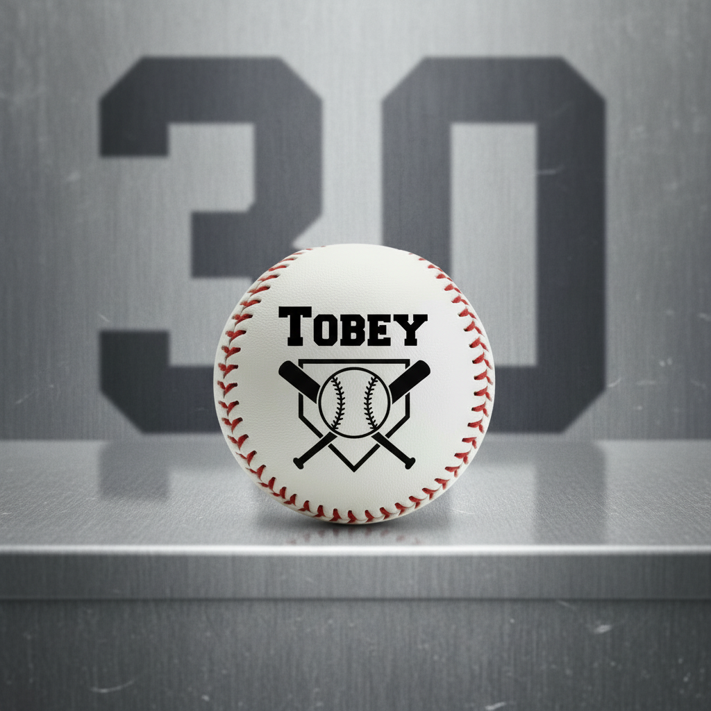 Pitch Perfect Personalized Baseball