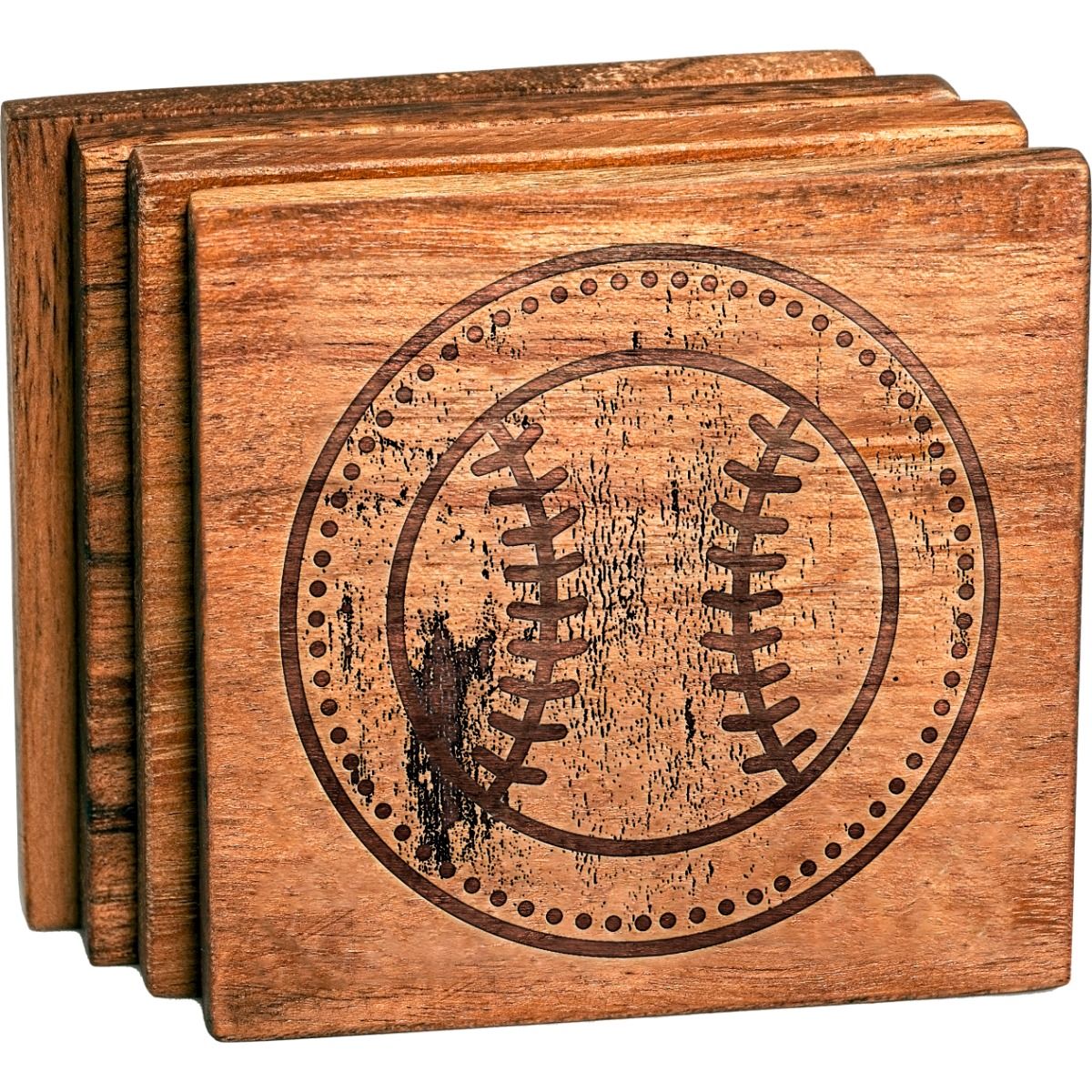 Vintage Baseball Drink Coasters
