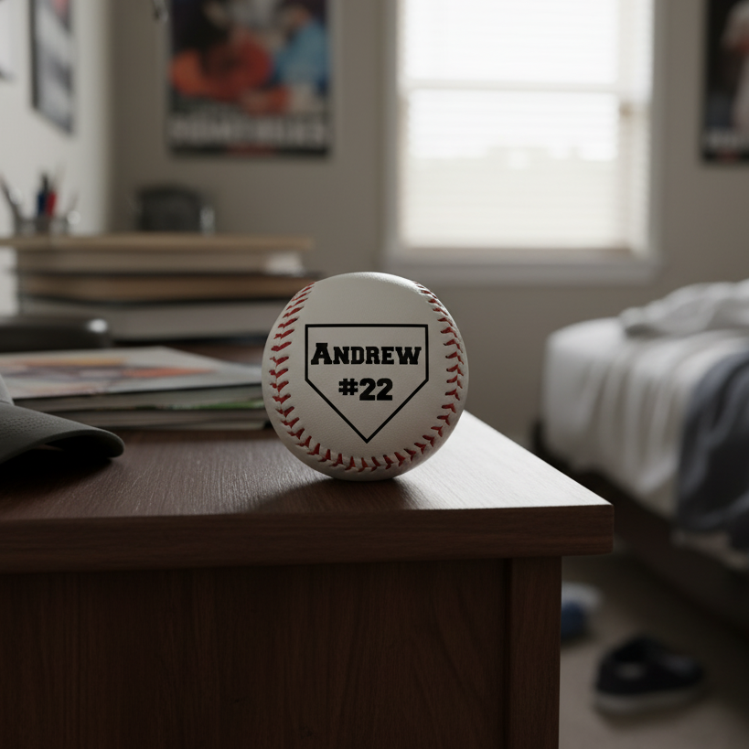 Home Plate Custom Ball