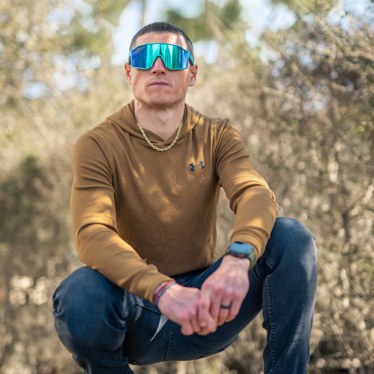 FLARE - Ice Blue Polarized Sunglasses