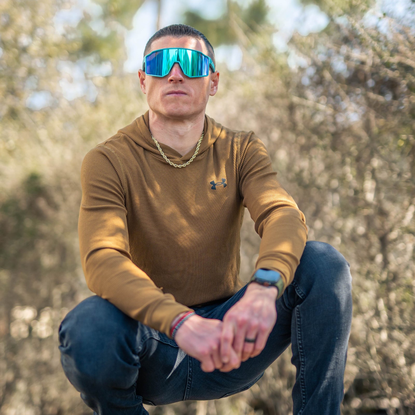 FLARE - Ice Blue Polarized Sunglasses