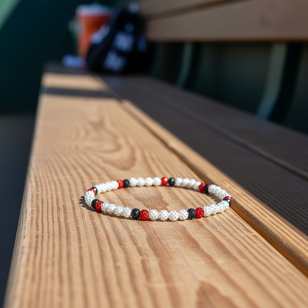 Code Red Baseball Necklace