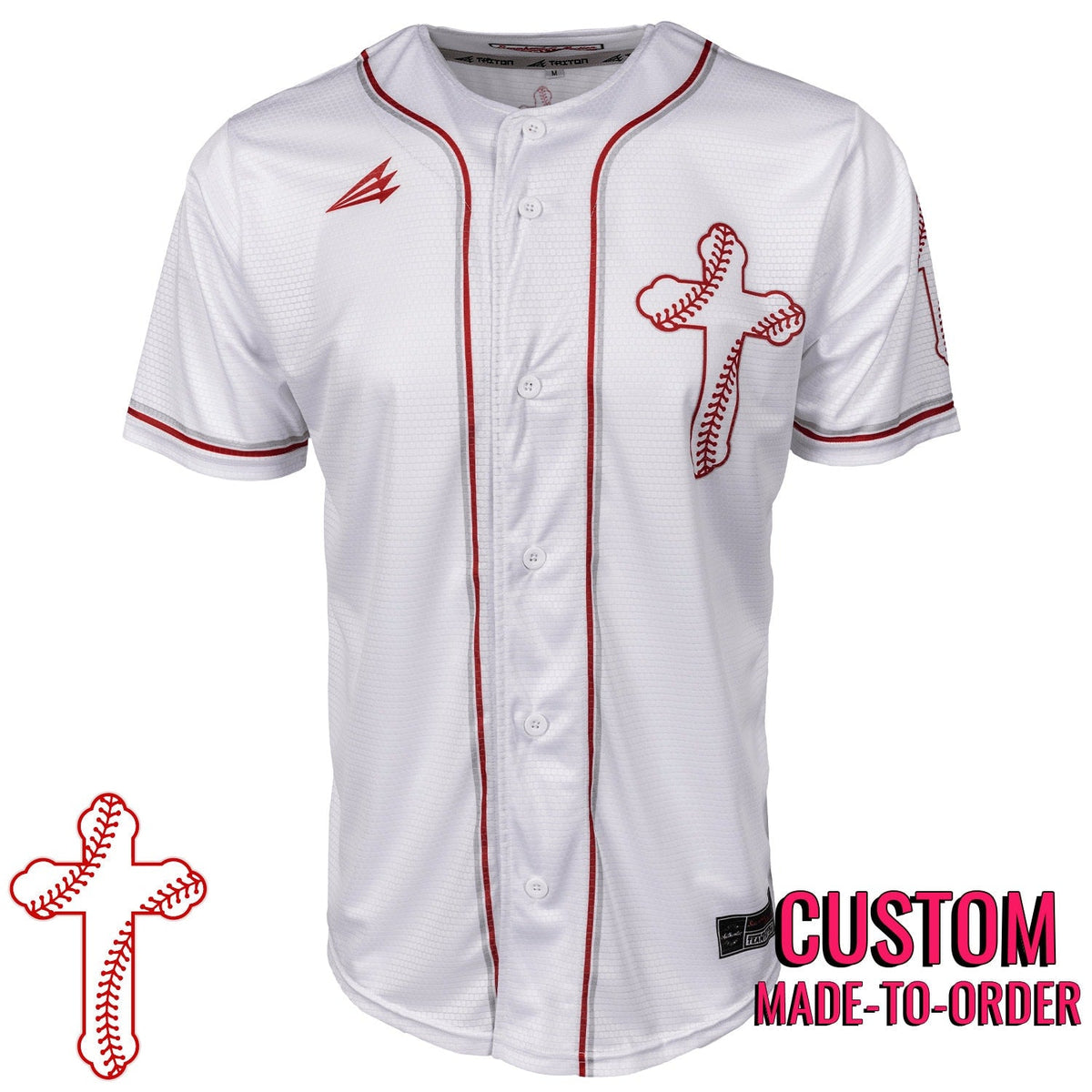 Baseball Cross Seams Jersey