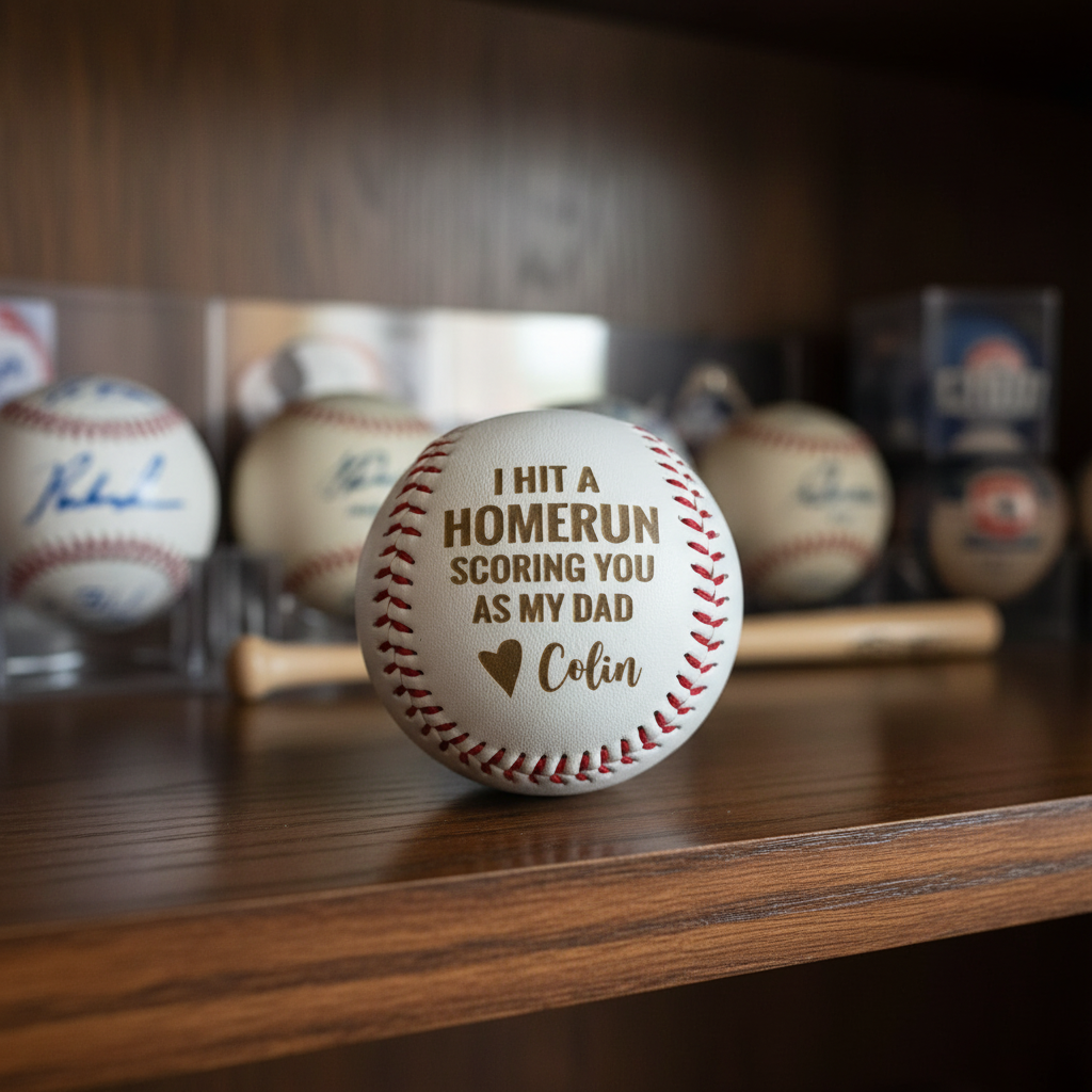 Dad's Special Baseball Memento