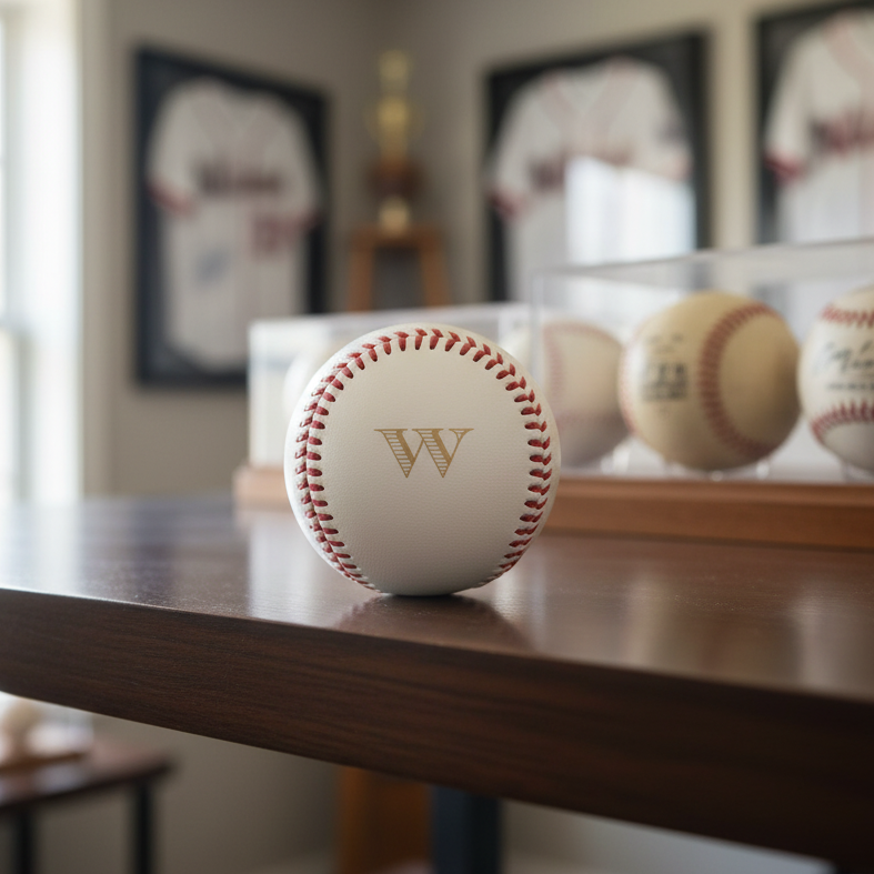 Strike Out Personalized Rawlings Baseball