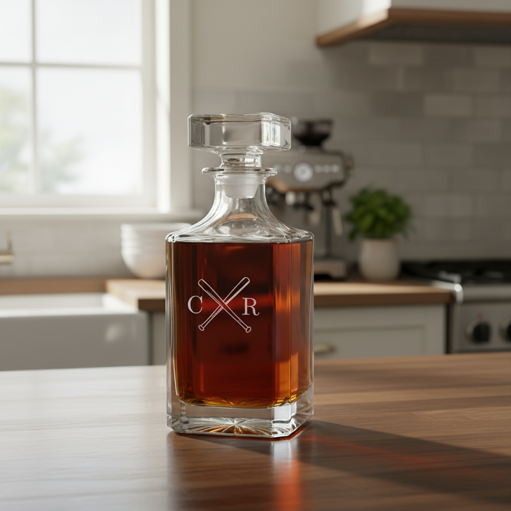 Batter Up Baseball Decanter