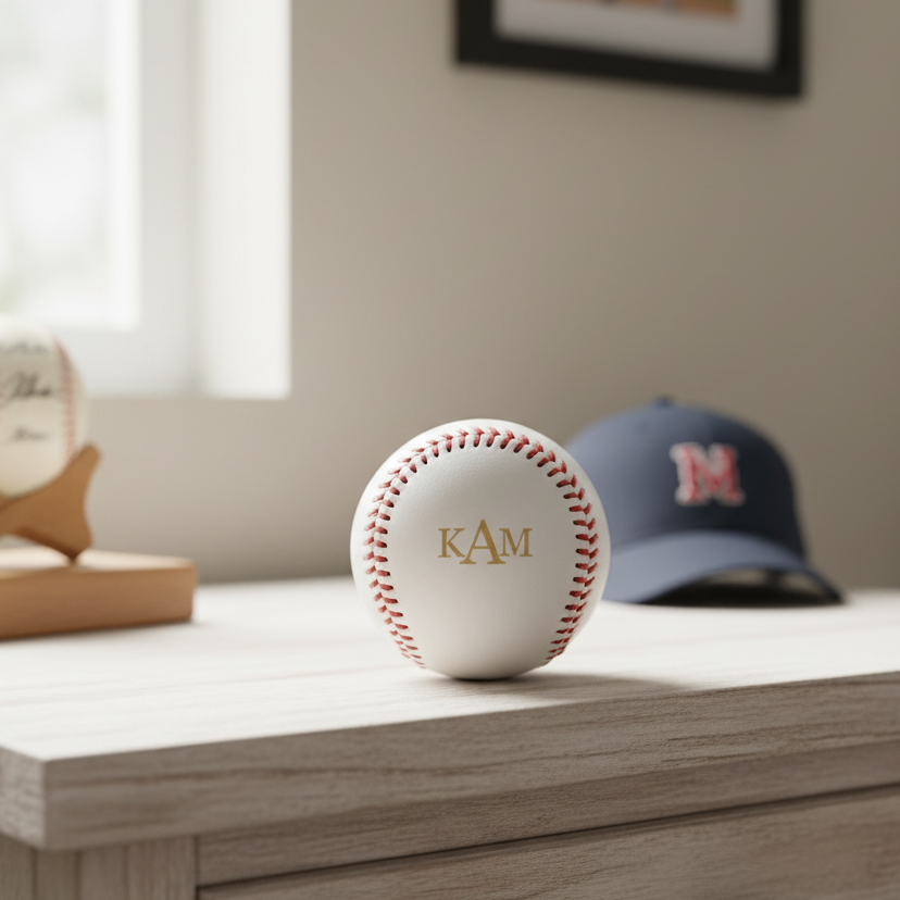 Strike Out Personalized Rawlings Baseball