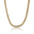 9mm Cuban Link Chain Necklace - 14K Gold Plated Stainless Steel