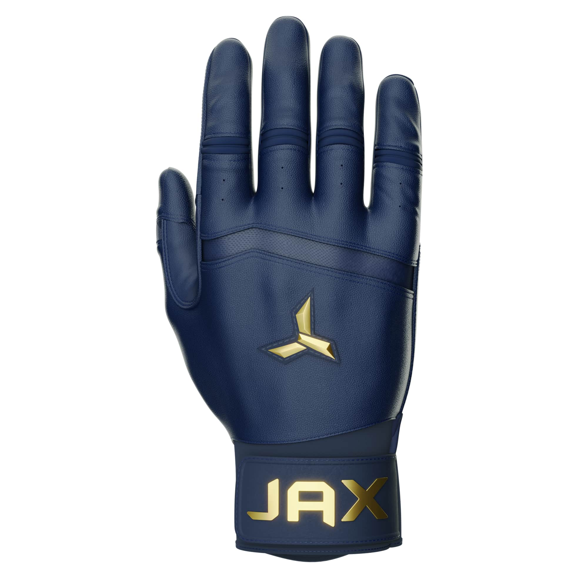 Jax Shadow Navy Pro Cuff Batting Gloves