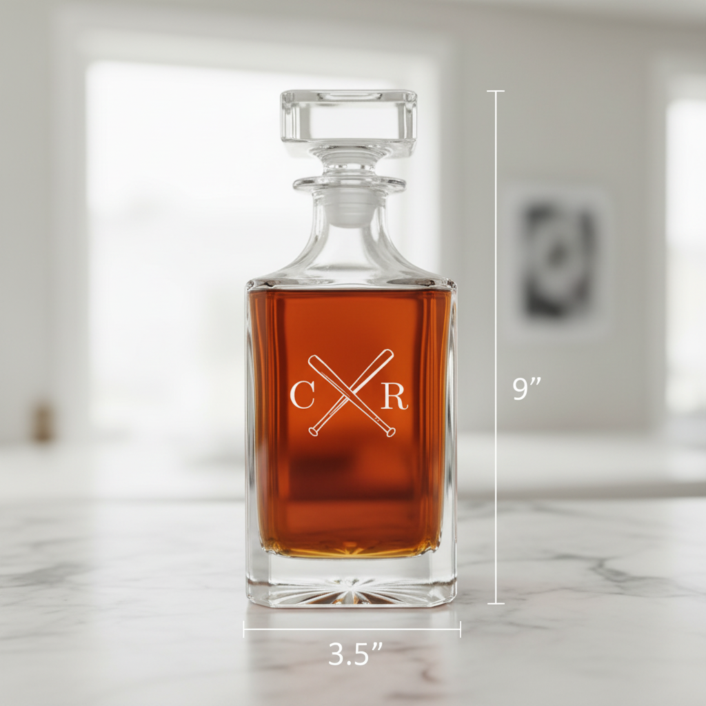 Batter Up Baseball Decanter