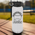 White Baseball Water Bottle With Addicted To The Diamond Design