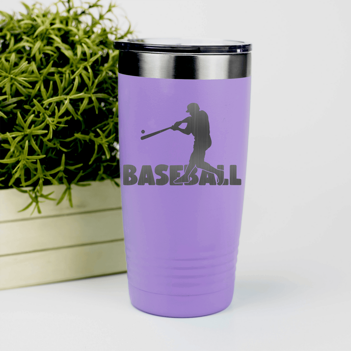 Light Purple baseball tumbler Diamond Prodigy
