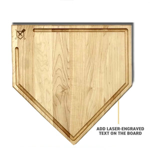 Baseball Plate Cutting Board