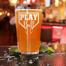 Load image into Gallery viewer, Its Game Time Pint Glass
