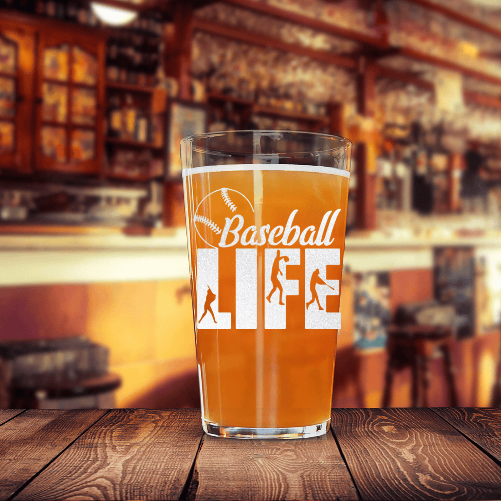 Living The Diamond Dream Pint Glass