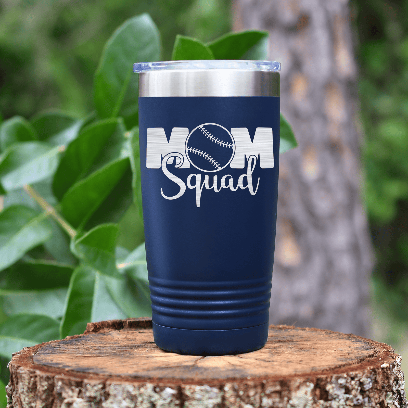 Navy baseball tumbler Mothers Of The Mound